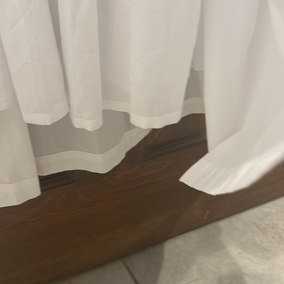 NWT Trovata Birds of Paradis Dolores midi white dress large - Picture 11 of 14